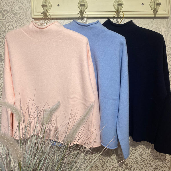 MEG ROLL NECK KNIT