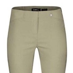 ROBELL ROSE 09 TROUSER IN CREAM GREY 11
