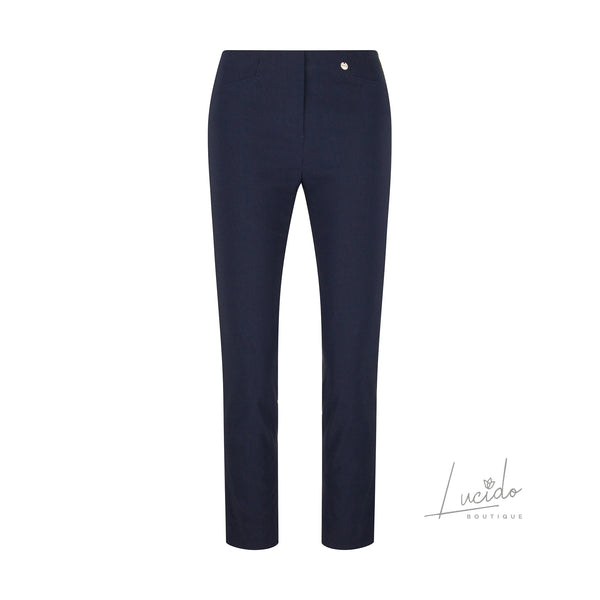 ROBELL ROSE 09 TROUSER IN NAVY 69