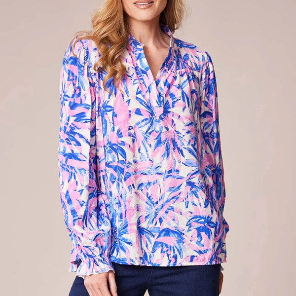 DECK ROYAL PALM BLOUSE