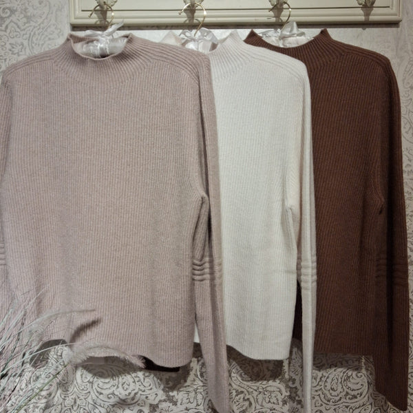 COOPER RIBBED POLO KNIT