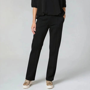 DECK SLIM LEISURE JOGGER TROUSERS BLACK