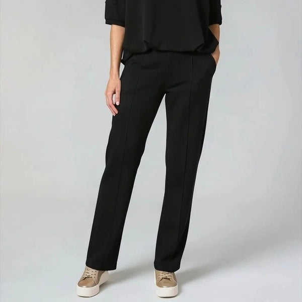 DECK SLIM LEISURE JOGGER TROUSERS BLACK
