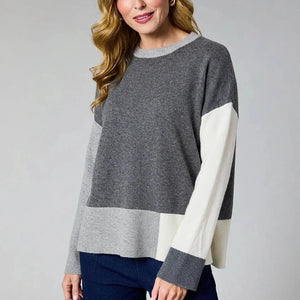 DECK CO ORD SLEEVE WOOL & CASHMERE KNIT