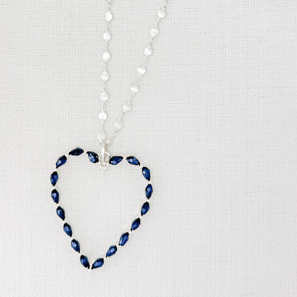 ENVY CRYSTAL HEART NECKLACE