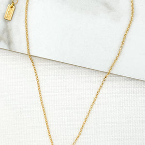 ENVY SPARKLE HOOP CHAIN GOLD