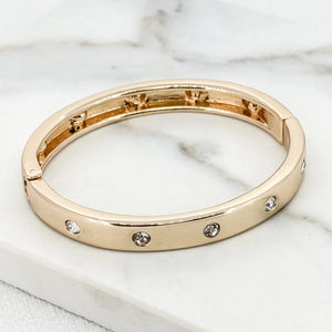 ENVY CARI DIAMANTE CUFF IN GOLD