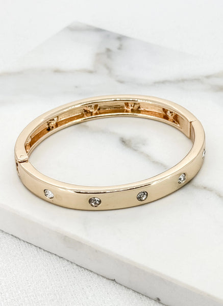 ENVY CARI DIAMANTE CUFF IN GOLD