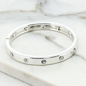 ENVY CARI DIAMANTE CUFF IN SILVER