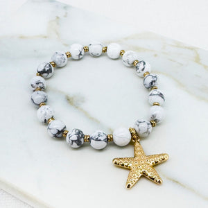 ENVY MARBLE STARFISH BRACELET