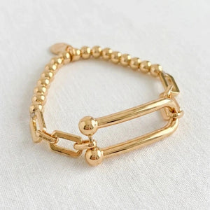 ENVY SNAFFLE BIT BAR BRACELET