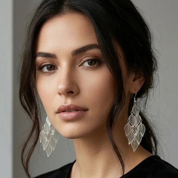 ENVY MULTI LEAF DROP EARRINGS