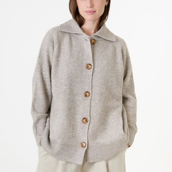 DREAMS FISHERMAN KNITTED JACKET MINK