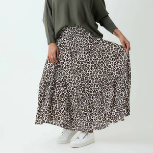 DREAMS LEOPARD SPOT SKIRT