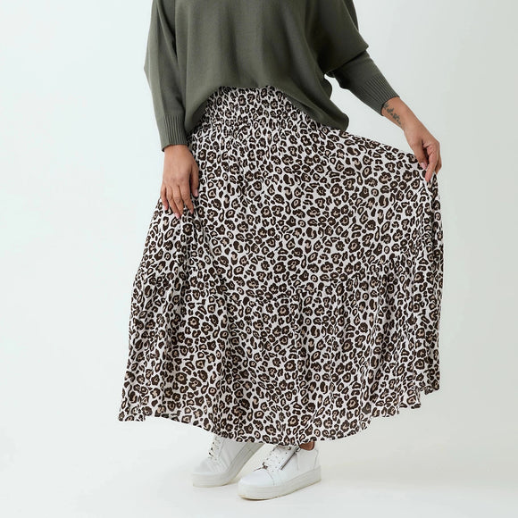 DREAMS LEOPARD SPOT SKIRT