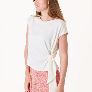 DREAMS TIE SIDE TOP WHITE