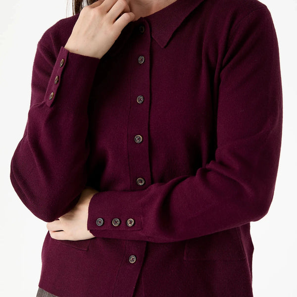 DREAMS KNITTED PATCH POCKET SHIRT / JACKET