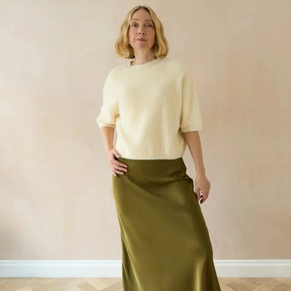 CHALK MAI FLUFFY TOP IVORY