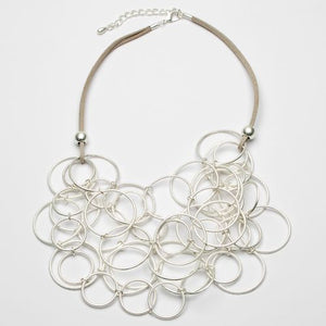 EG MULTI RING SHORT NECKLACE