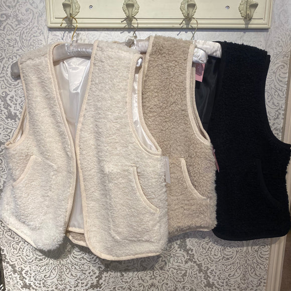 BRAID TRIM BOUCLE GILET