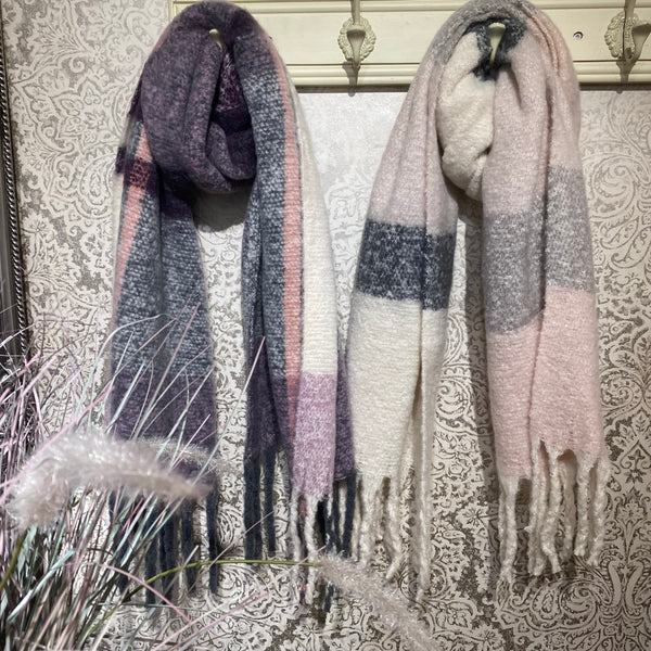 SUPER COSY TARTAN BLANKET SCARF