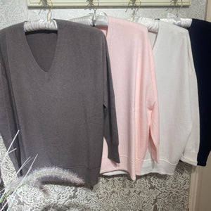 LUA V-NECK SWING SOFT KNIT