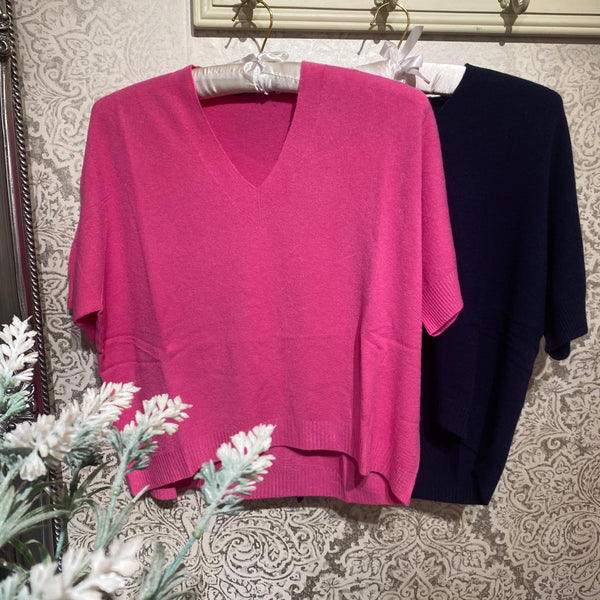 VIV SHORT SLEEVE KNITTED T-SHIRT