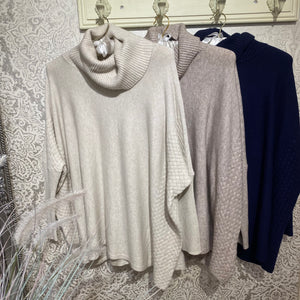 JANEY WEAVE PANEL KNIT