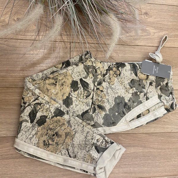 D.E.C.K PRINTED FLORAL JOGGER KHAKI