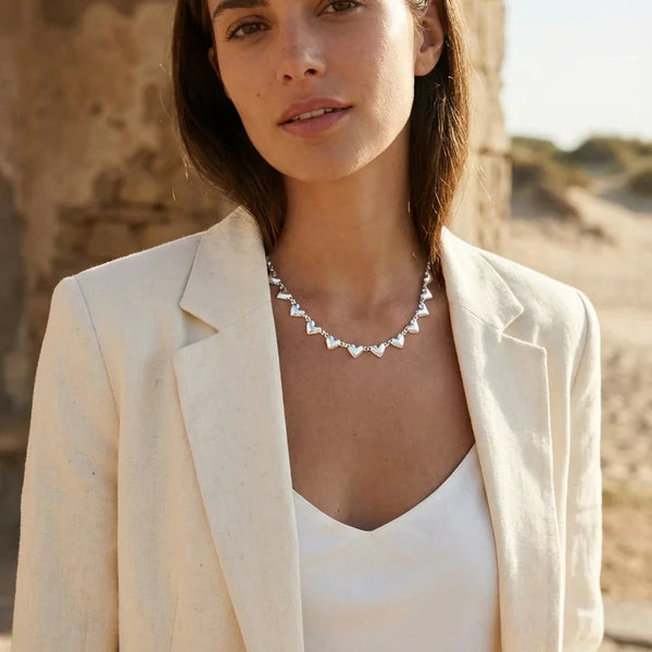 ENVY SHORT MULTI HEART NECKLACE